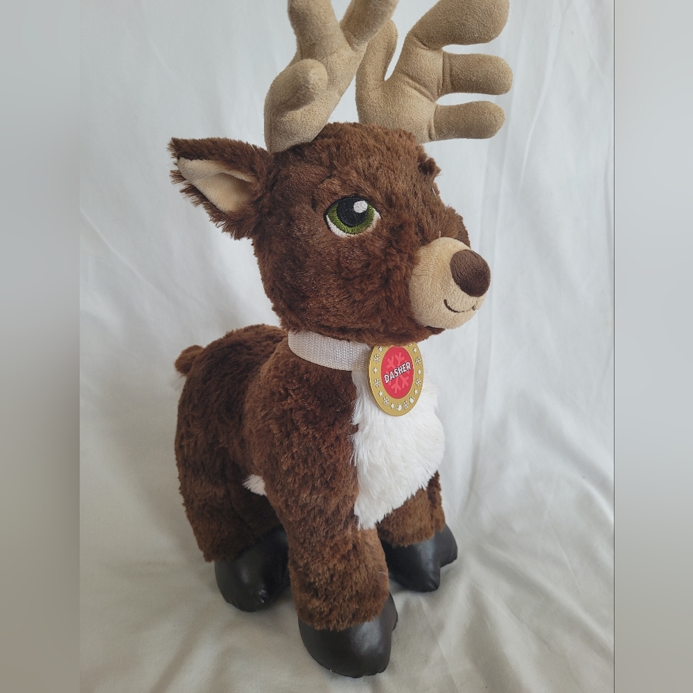Build A Bear Workshop Reindeer Dasher 15" Plush